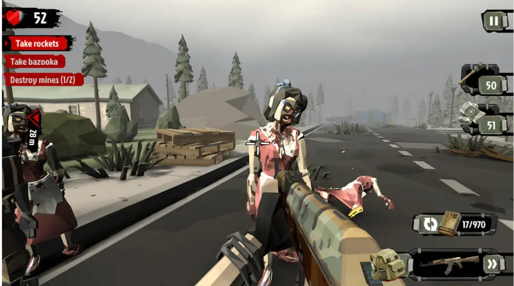 the walking zombie 2 mod game apk unlimited everything